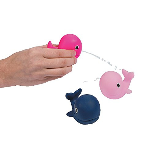 Fun Express Nautical Girl Whale Squirt Toys | 12 Count | Great for Themed Birthdays, Pool or Under The Sea Parties, Prizes & Favors Fun Express Nautical Girl Whale Squirt Toys | 12 Count | Great for Themed Birthdays, Pool or Under The Sea Parties, Prizes & Favors