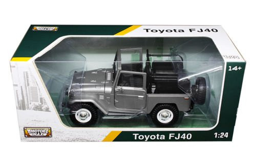 Motor Max 1:24 W/B TOYOTA FJ40 CONVERTIBLE Diecast Car Model ~ Prime shipping Motor Max 1:24 W/B TOYOTA FJ40 CONVERTIBLE Diecast Car Model ~ Prime shipping