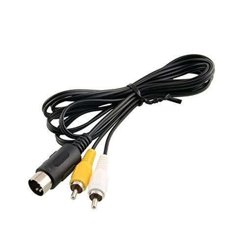 New RCA AV A/V for Sega Genesis 1 Audio Video TV Composite Cable Coed 6FT
