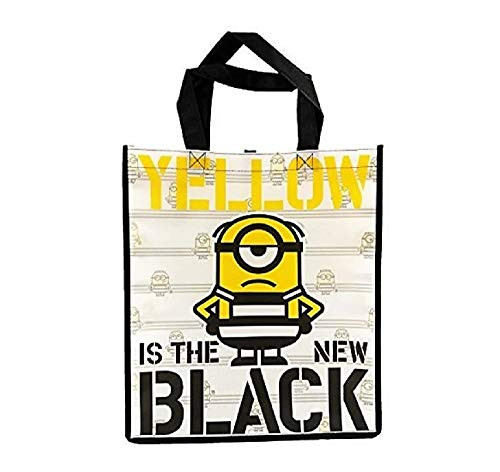 Despicable Me Minions Tote Bag"Yellow is the New Black"