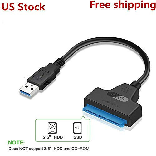 USB 3.0 to 2.5" SATA III Hard Drive Adapter Cable/UASP -SATA to USB3.0 Converter