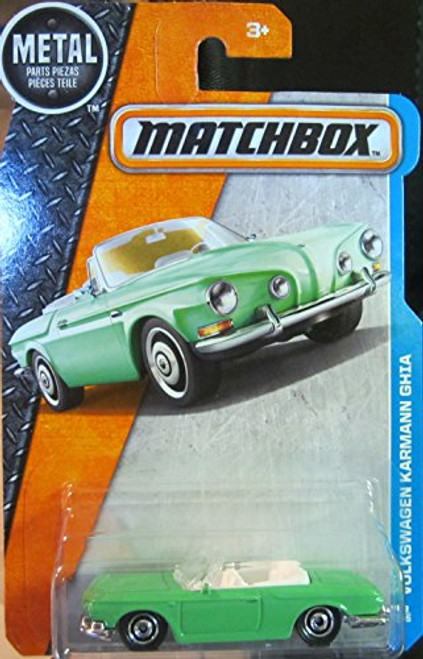 Matchbox 2016 MBX Adventure City Volkswagen Karmann Ghia 29/125, Light Green Matchbox 2016 MBX Adventure City Volkswagen Karmann Ghia 29/125, Light Green