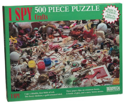 Briar Patch I Spy Crafts 500-piece Puzzle