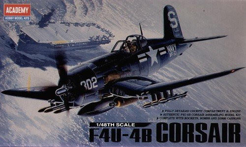 Academy 1/48 Vought F4u-4b Corsair # 2124