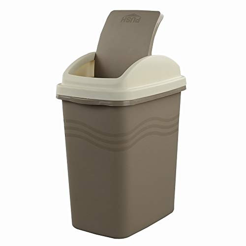 Ggbin 10 L Plastic Trash Cans, Swing Trash Bins