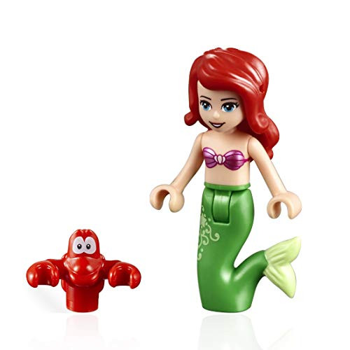 Lego Disney Princess The Little Mermaid Minifigure - Ariel (with Sebastian the Crab) 41145