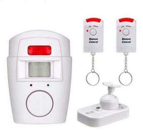 Seefar Wireless Home Security PIR MP Alert Infrared Sensor Anti-Theft Motion Detector Alarm System with 2 Remote Controller