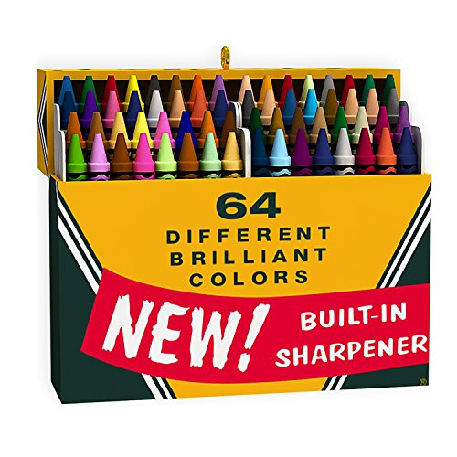 Hallmark Keepsake 2016 Crayola Crayons Big Box of 64 Christmas Ornament