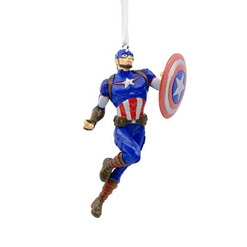 Hallmark Christmas Ornaments, Marvel Avengers Captain America Ornament