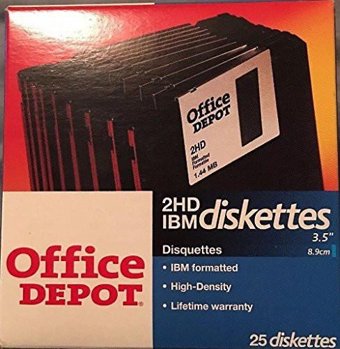 Office Depot 2HD IBM Diskettes