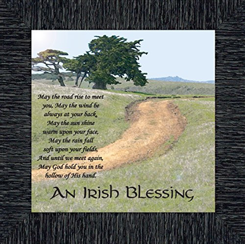 An Irish Blessing Picture Frame, An Irish Blessing, Irish Blessing Picture Frame, May the Road Rise to Meet You, 10x10 8586CH An Irish Blessing Picture Frame, An Irish Blessing, Irish Blessing Picture Frame, May the Road Rise to Meet You, 10x10 8586CH