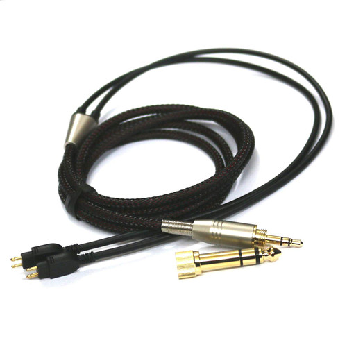 NewFantasia Replacement Audio upgrade Cable For Sennheiser HD650 HD600 HD580 headphones 1.2meters/4feet