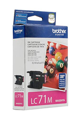 Brother Printer LC71M Standard Yield Magenta Ink