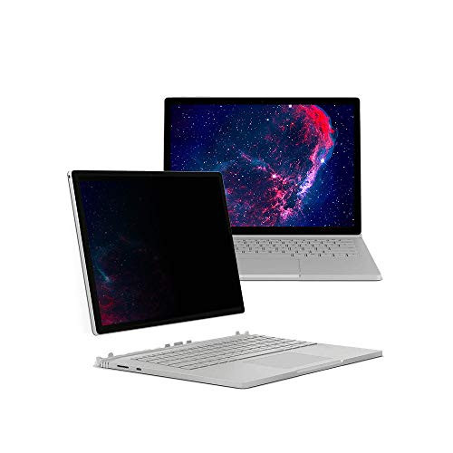 Surface Book 1/2 13.5 Privacy Filter Screen Protector Fully Removable, Habyby Anti-Spy Anti-Glare Privacy Screen Compatible with Surface Book 1/2-13.5inch