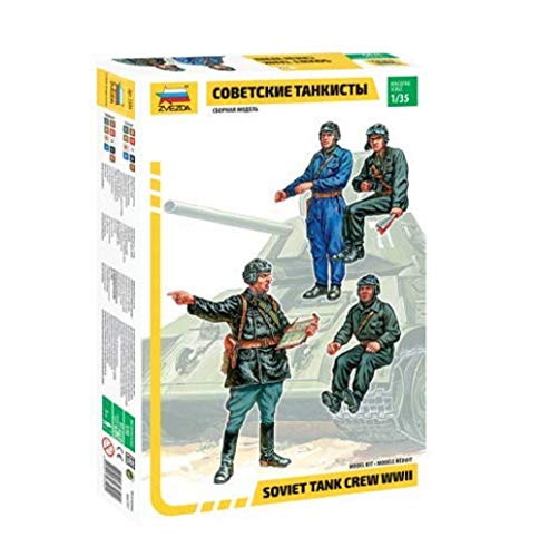 Zvezda 1/35 Soviet Tank Crew # 3504