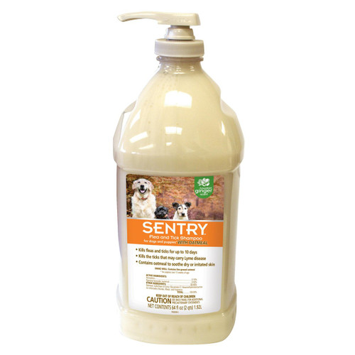 Sentry Flea and Tick Shampoo With Oatmeal