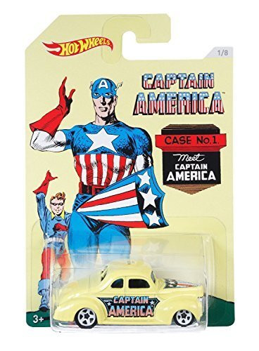 Hot Wheels Marvel Captain America Classics - '40 Ford Coupe by Hot Wheels