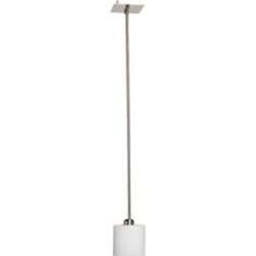 Artcraft Lighting Bristol 1-Light Rod Pendant Light, Brushed Nickel