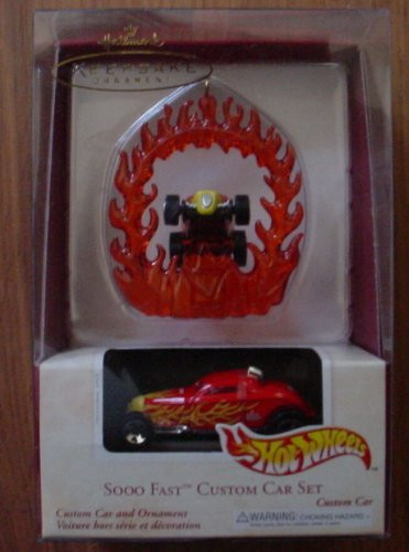 Hot Wheels Hallmark Keepsake Ornament Sooo Fast Custom Car Set by Hallmark