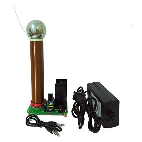 JIAYI 20W Mini Tesla Coil Plasma Speaker Music Tesla Wireless Transmission Test