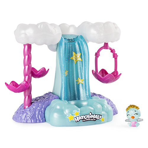 Hatchimals CollEGGtibles, Waterfall Playset with Lights and an Exclusive Season 4 Hatchimals CollEGGtible, for Ages 5 and Up Hatchimals CollEGGtibles, Waterfall Playset with Lights and an Exclusive Season 4 Hatchimals CollEGGtible, for Ages 5 and Up