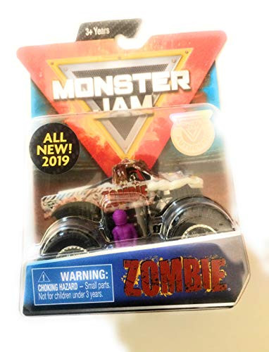 Monster Jam 2019 Crazy Creatures Zombie 1:64 Scale Diecast Truck With Figure and Poster by Spin Master