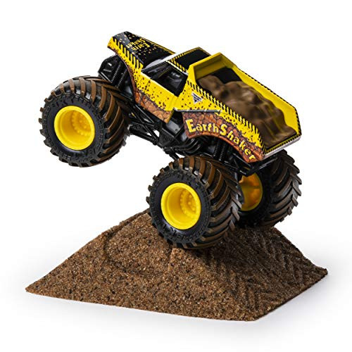 Monster Jam, Earth Shaker Monster Dirt Starter Set, Featuring 8oz of Monster Dirt & Official 1: 64 Scale Die-Cast Truck