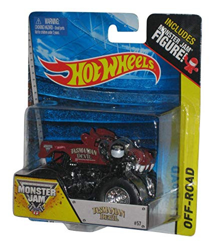 Monster Jam TASMANIAN DEVIL #57 includes monster jam figure hot wheels off-road