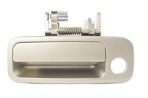 Sentinel Parts Front Left Driver Side Outside Door Handle 4M9 Cashmere Beige Gold for 1997-2001 Toyota Camry