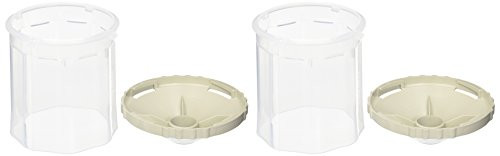 DeVilbiss DPC606 DeKups Reusable Sleeve/Lid - 24 oz. Capacity, (Pack of 2)
