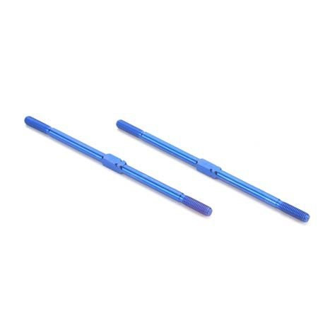 Team Associated 1417 Titanium Turnbuckle, 2.80", Silver (2)