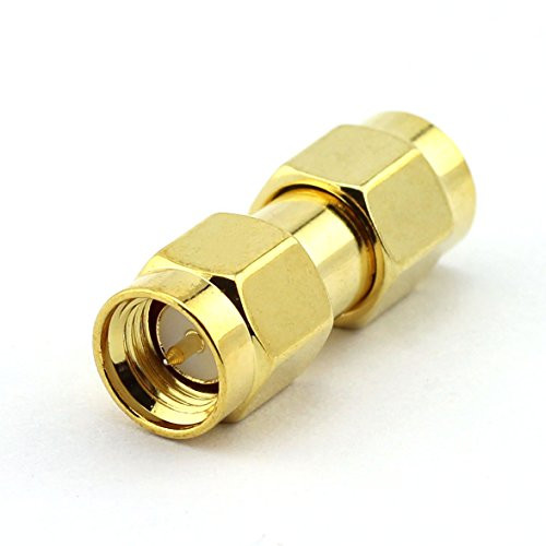 DGZZI 2-Pack RF Coaxial Adapter SMA Coax Jack Connector SMA Male to RP SMA Male DGZZI 2-Pack RF Coaxial Adapter SMA Coax Jack Connector SMA Male to RP SMA Male