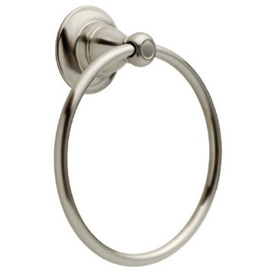 LIBERTY HARDWARE 78446-BN1 Towel Ring Porter Brushed Nickel
