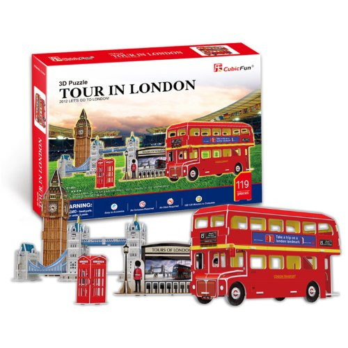CubicFun 3D Puzzle C-Series Tour in London - Five Puzzles