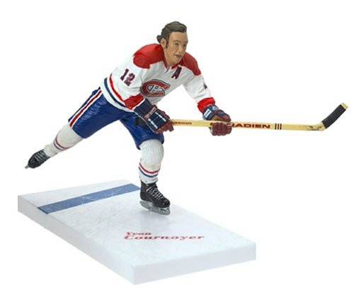 McFarlane Toys NHL Sports Picks Legends Series 1 Action Figure: Yvan Cournoyer (Montreal Canadiens) White Jersey