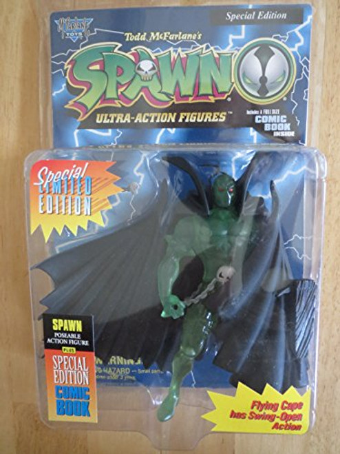 Spawn Series 1 Green "Jelly" Spawn Limited Edition Action Figure Club Exclusive