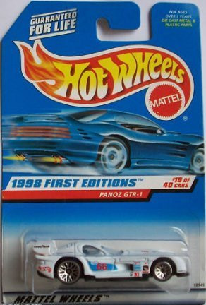 Hot Wheels Panoz GTR-1 '98 1st Ed. #19/40 Scale 1/64 Collector