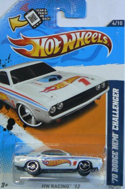Hot Wheels HW Racing '12 '70 Dodge Hemi Challenger Hot Wheels HW Racing '12 '70 Dodge Hemi Challenger
