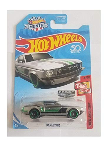 Hot Wheels 2018 Walmart Exclusive Then And Now 4/10 - '67 Mustang (Zamac Edition)