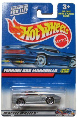 Hot Wheels Ferrari 550 Maranello #235 2000 series 1:64 Scale