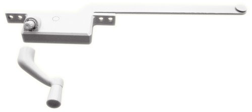 Prime-Line Products H 3832 Square Type Casement Operator, 8-Inch, Left Hand, White