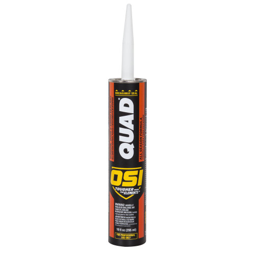 OSI 1637317 QUAD Beige 430 Window, Door and Siding Sealant Cartridge, 10 fl. oz.