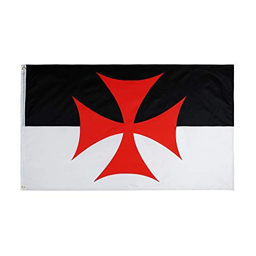 HXFLAG 3x5 Fts Knight Templar Flag