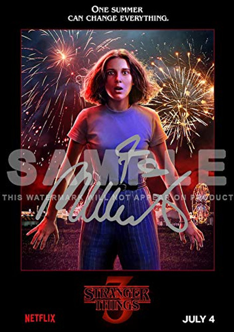 Iconic Images Stranger Things Season 3 TV Show Print - Millie Bobby Brown (Eleven) (11.7" x 8.3")