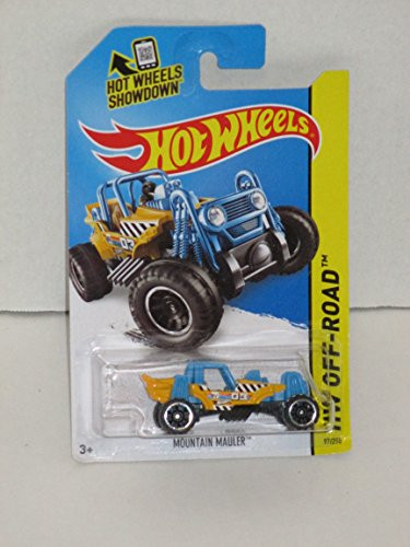 Hot Wheels, 2015 HW Off-Road, Mountain Mauler [Yellow/Blue] Die-Cast Vehicle #97/250