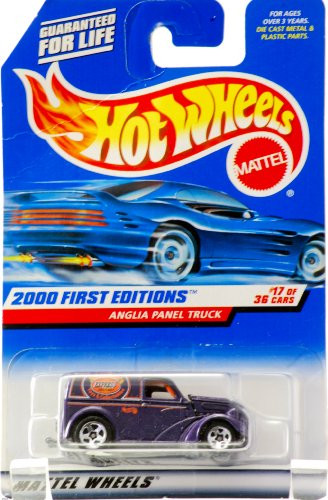 Hot Wheels 2000 First Editions #17 Anglia Panel Truck #2000-77 1:64 Scale