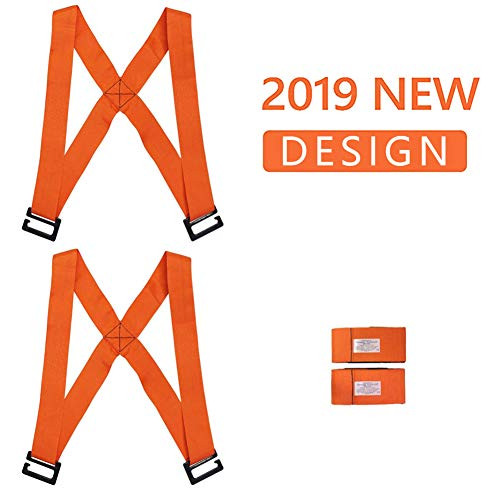 Conniecony Moving Straps,2-Person Shoulder Moving Belt System Lifting and Moving Adjustable Straps - Easily Move for Furniture, Appliances, Mattresses or Heavy Objects up to 800 Pounds