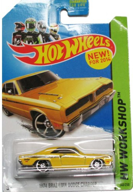 Hot Wheels HW Workshop 240/250 - 1974 Brazilian Dodge Charger Hot Wheels HW Workshop 240/250 - 1974 Brazilian Dodge Charger