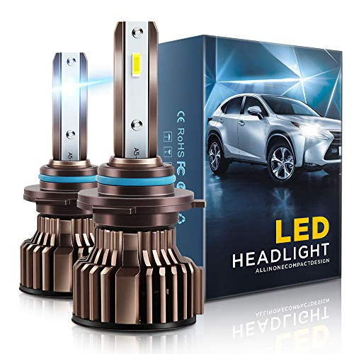 9005 LED Headlight Bulbs, Lavmar HB3 40W 6000K 9000 Lumens Cool White CSP Chip All-in-one LED Conversion Kit Adjustable Beam 9005 LED Headlight Bulbs, Lavmar HB3 40W 6000K 9000 Lumens Cool White CSP Chip All-in-one LED Conversion Kit Adjustable Beam