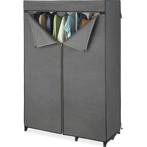 COVER ONLY for Whitmor Double Rod Closet Gray